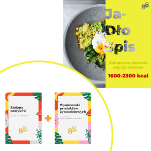 Pakiet: jadłospis „Zmiana na zdrowie – edycja zimowa" + poradniki